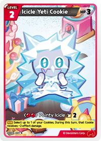 Catalog image | Icicle Yeti Cookie (Ver. 1) - BS9-001 - A Game of Truth and Deceit | A Game of Truth and Deceit | BS9-001