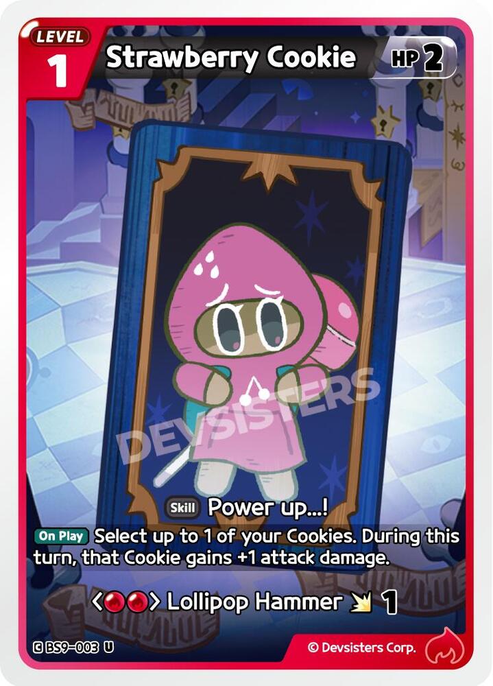 Strawberry Cookie (BS9-003) Uncommon (BS8-BS9) (Ver. 1)