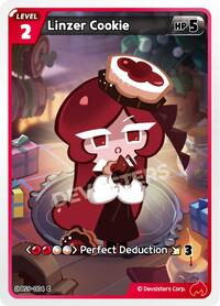 Catalog image | Linzer Cookie (Ver. 1) - BS9-004 - A Game of Truth and Deceit | A Game of Truth and Deceit | BS9-004