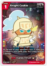 Catalog image | Knight Cookie (Ver. 1) - BS9-012 - A Game of Truth and Deceit | A Game of Truth and Deceit | BS9-012