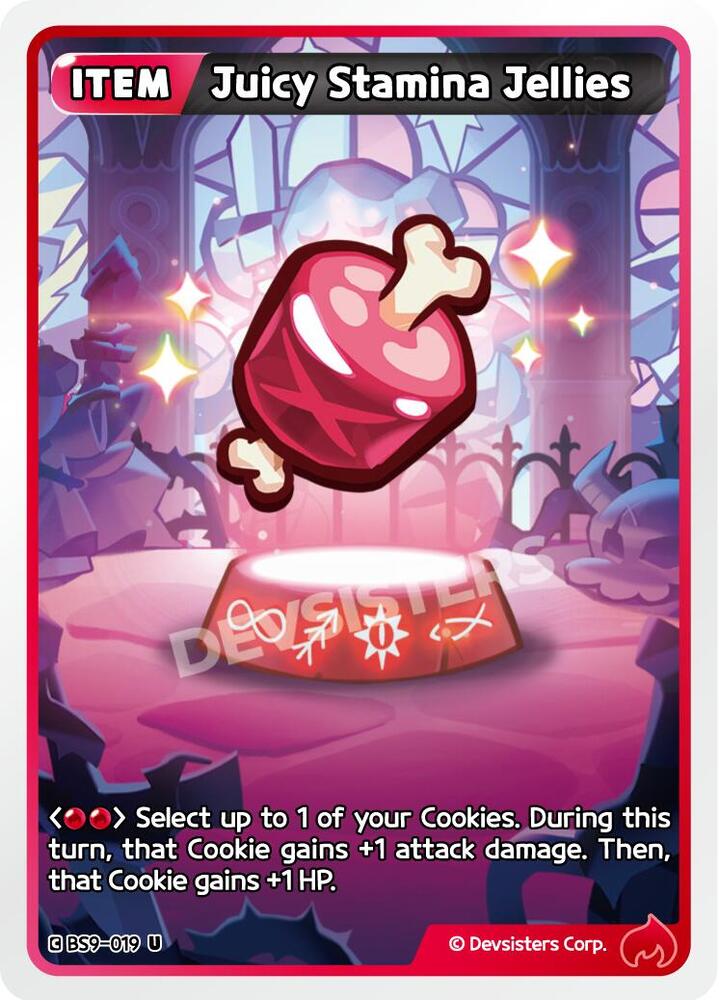 Juicy Stamina Jellies (BS9-019) Uncommon (BS8-BS9)