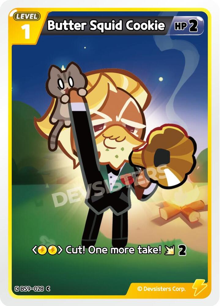 Butter Squid Cookie (BS9-028) Common (BS8-BS9)