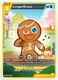 Catalog image | GingerBrave (Ver. 1) - BS9-033 - A Game of Truth and Deceit | A Game of Truth and Deceit | BS9-033