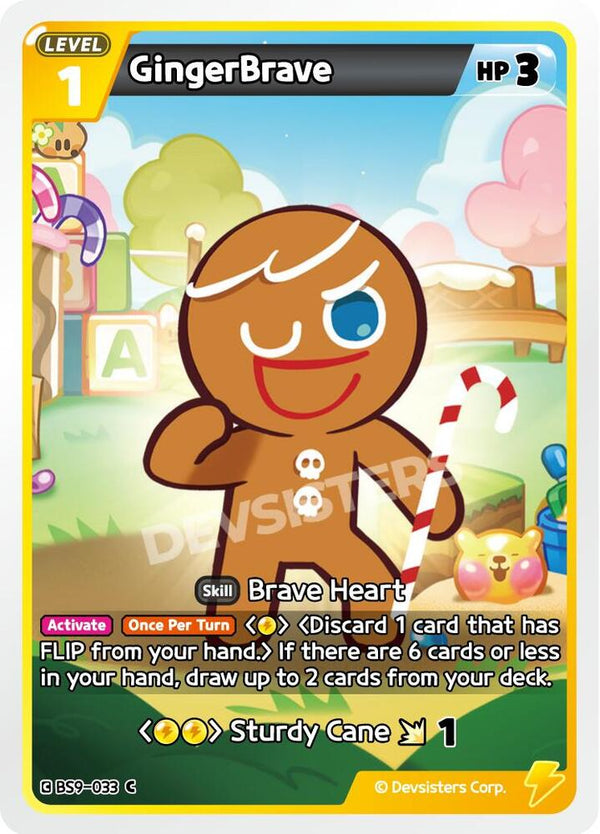 GingerBrave (BS9-033) Common (BS8-BS9)