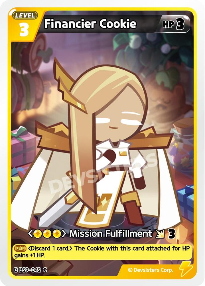 Financier Cookie (BS9-042) Common (BS8-BS9)