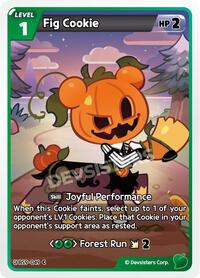 Catalog image | Fig Cookie (Ver. 1) - BS9-049 - A Game of Truth and Deceit | A Game of Truth and Deceit | BS9-049