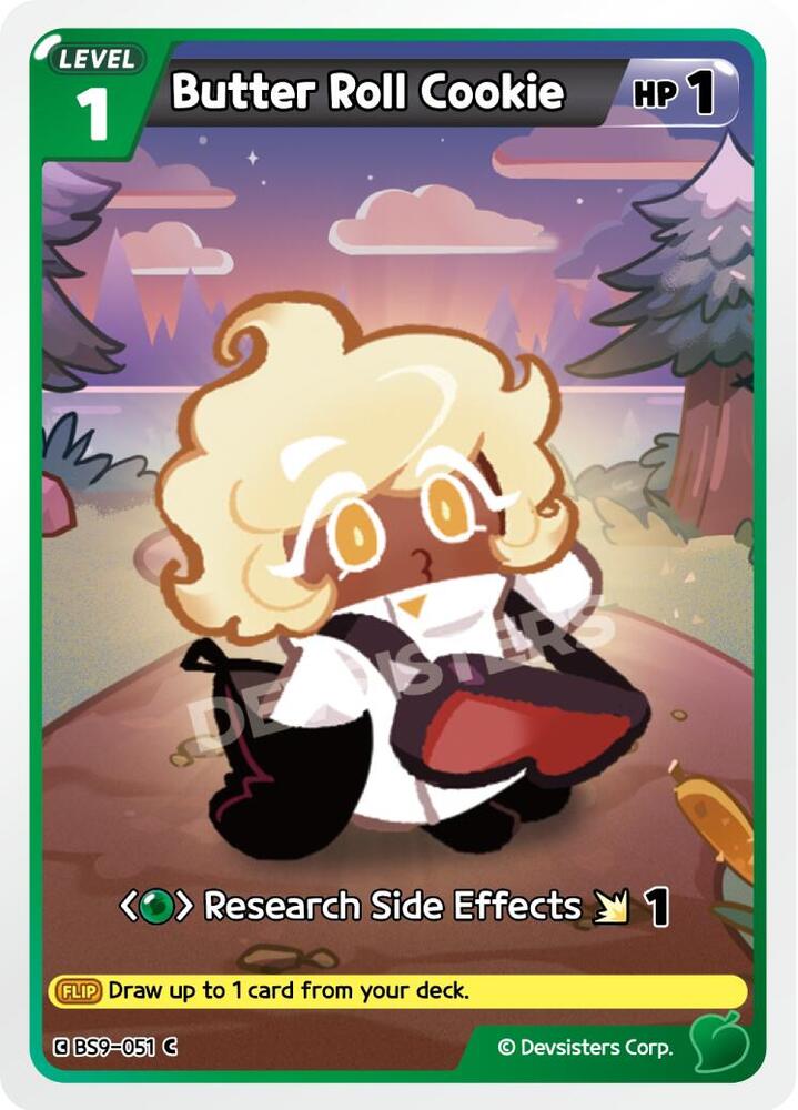 Butter Roll Cookie (BS9-051) Common (BS8-BS9) - 2nd Art Work