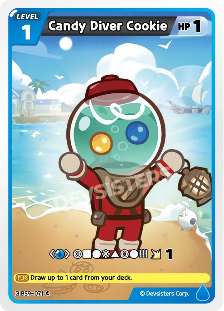 Candy Diver Cookie (BS9-071) Common (BS8-BS9) (Ver. 1)