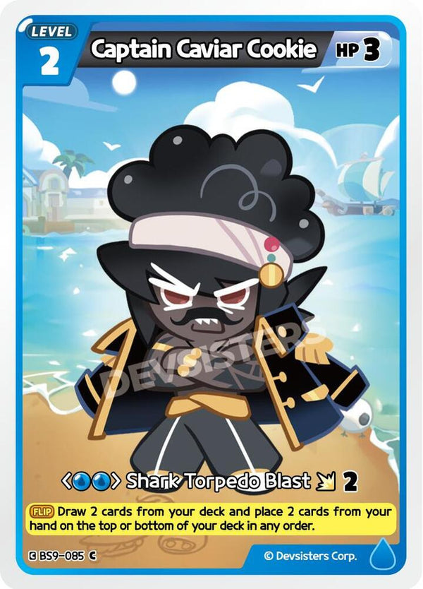 Captain Caviar Cookie (BS9-085) Common (BS8-BS9)