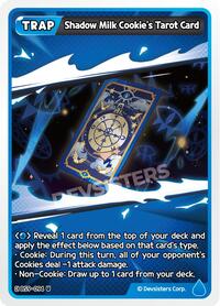 Catalog image | Shadow Milk Cookie's Tarot Card - BS9-094 - A Game of Truth and Deceit | A Game of Truth and Deceit | BS9-094