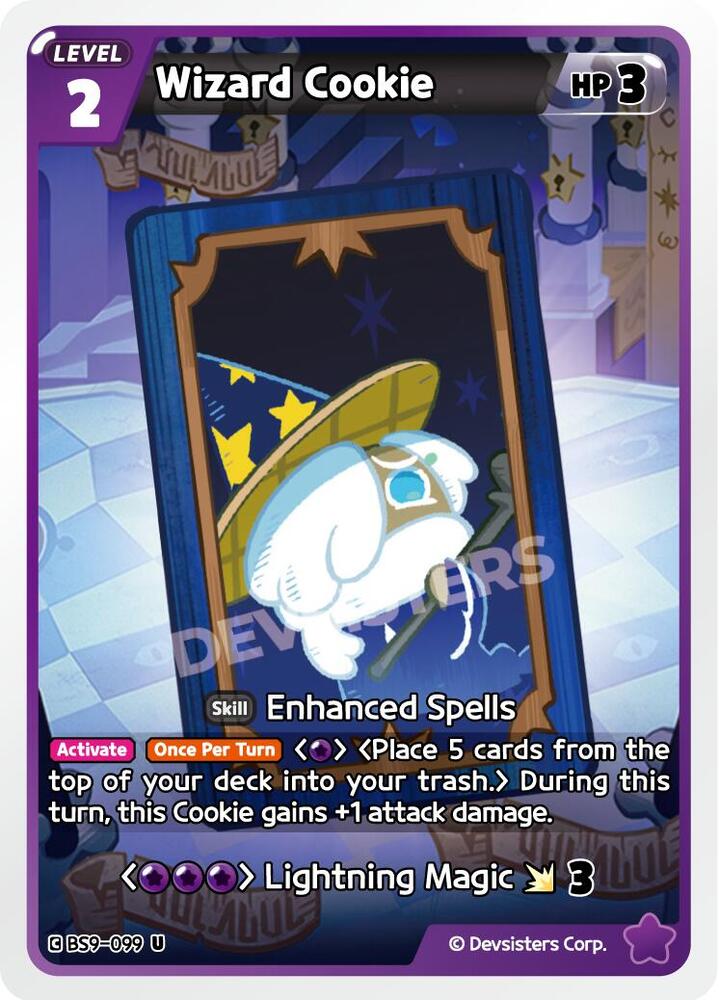 Wizard Cookie (BS9-099) Uncommon (BS8-BS9) (Ver. 1)