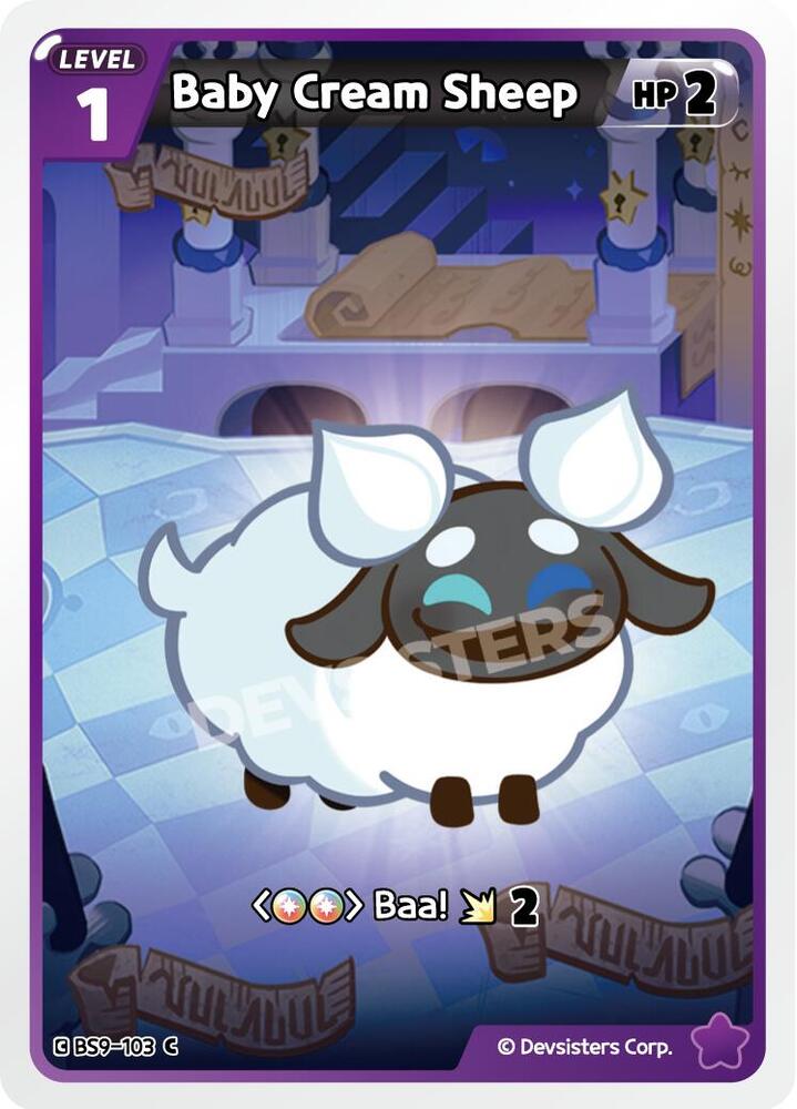 Baby Cream Sheep (BS9-103) Common (BS8-BS9)