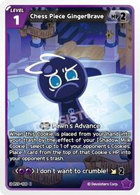 Catalog image | Chess Piece GingerBrave - BS9-108 - A Game of Truth and Deceit | A Game of Truth and Deceit | BS9-108