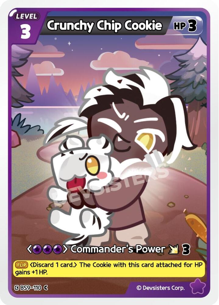 Crunchy Chip Cookie (BS9-110) Common (BS8-BS9) - 2nd Art Work