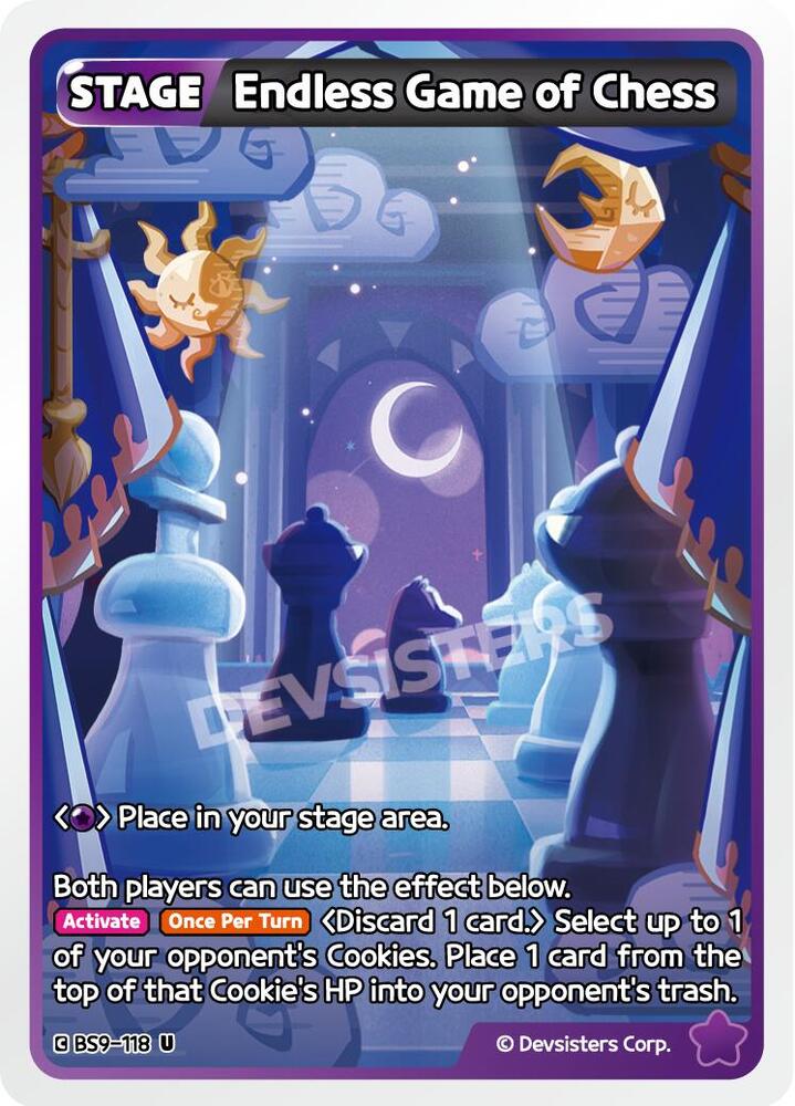 Endless Game of Chess (BS9-118) Uncommon (BS8-BS9)