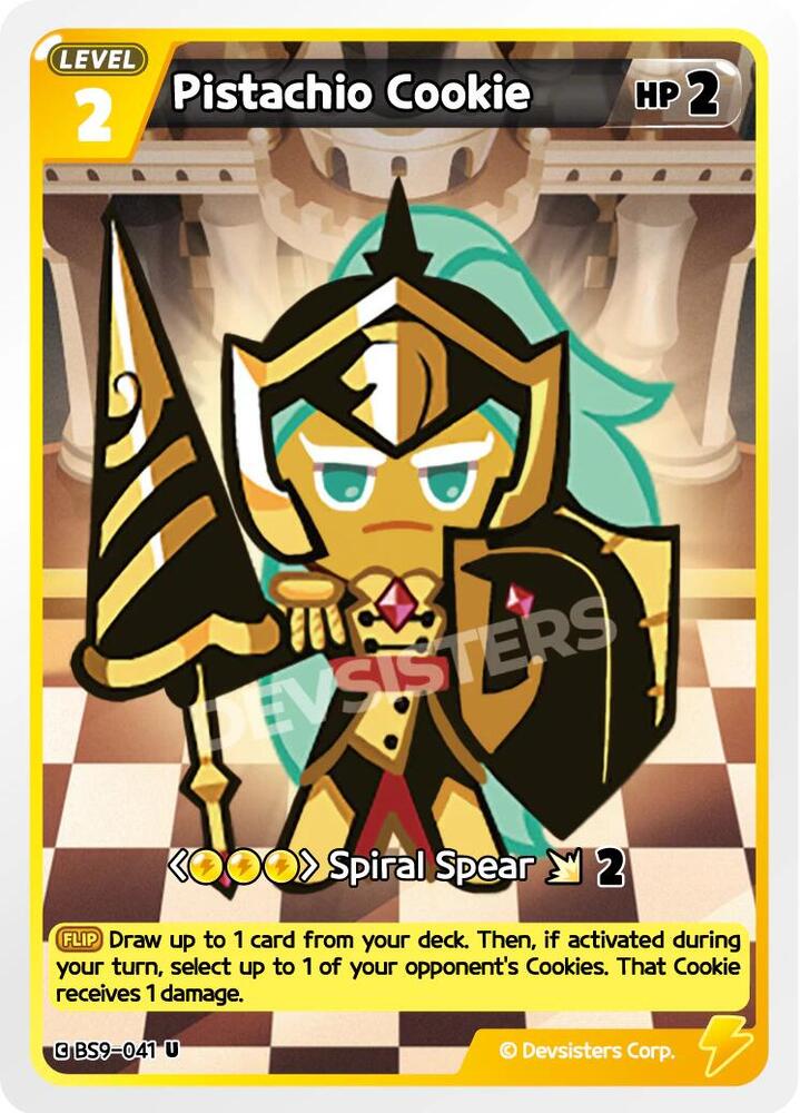 Pistachio Cookie (BS9-041) Uncommon (BS8-BS9) (Ver. 1)