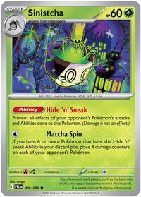 Catalog image | Sinistcha - 006/084 - ME05: Pitch Black | ME05: Pitch Black | 006/084