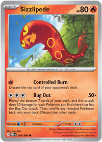 Catalog image | Sizzlipede - 009/084 - ME05: Pitch Black | ME05: Pitch Black | 009/084