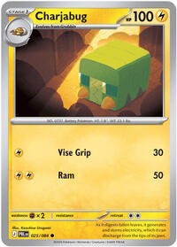 Catalog image | Charjabug - 025/084 - ME05: Pitch Black | ME05: Pitch Black | 025/084