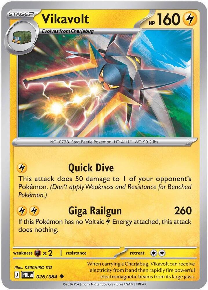 Vikavolt (026/084) Uncommon (PBL)