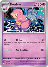 Catalog image | Slowbro - 030/084 - ME05: Pitch Black | ME05: Pitch Black | 030/084
