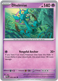 Catalog image | Dhelmise - 039/084 - ME05: Pitch Black | ME05: Pitch Black | 039/084