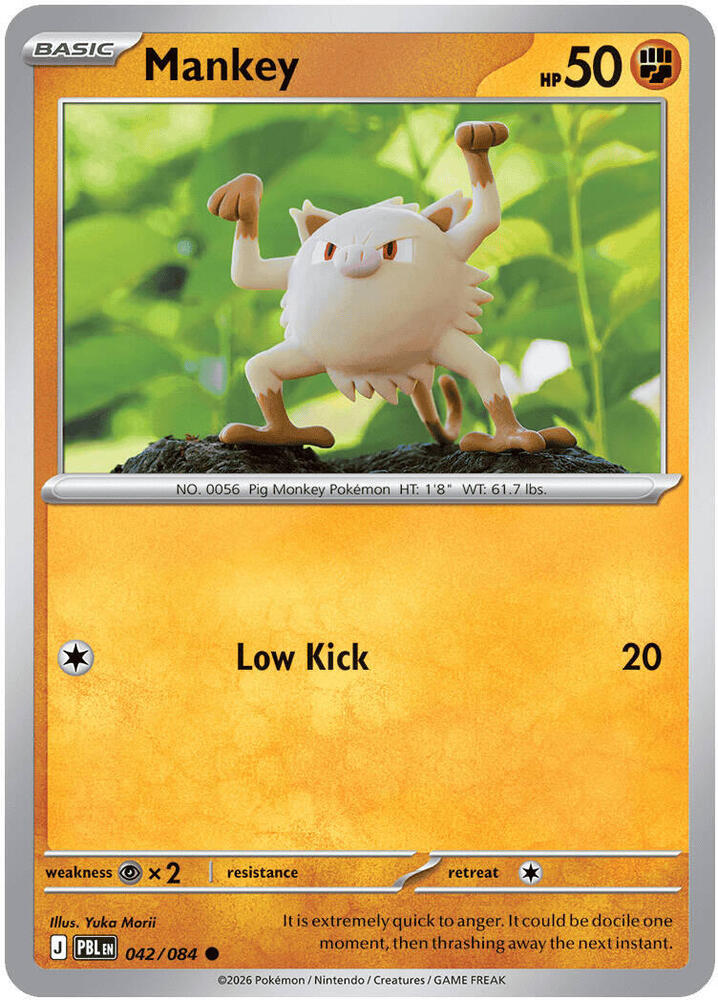 Mankey (042/084) Common (PBL)