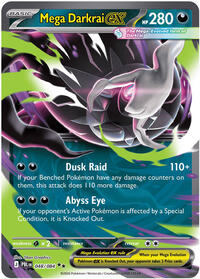Catalog image | Mega Darkrai ex - 048/084 - ME05: Pitch Black | ME05: Pitch Black | 048/084