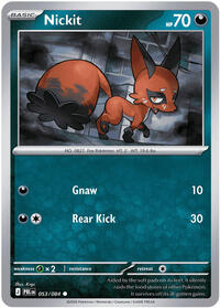 Catalog image | Nickit - 053/084 - ME05: Pitch Black | ME05: Pitch Black | 053/084