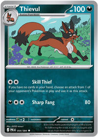 Catalog image | Thievul - 054/084 - ME05: Pitch Black | ME05: Pitch Black | 054/084