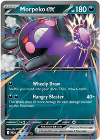 Catalog image | Morpeko ex - 055/084 - ME05: Pitch Black | ME05: Pitch Black | 055/084