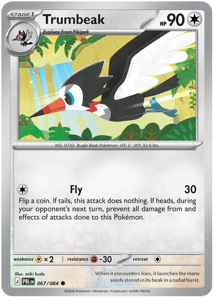 Trumbeak (067/084) Common (PBL) (Reverse Holofoil)