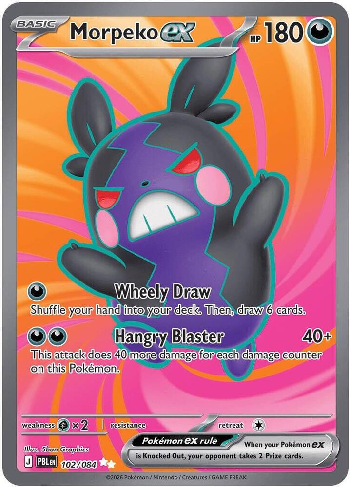Morpeko ex (102/084) Ultra Rare (PBL)