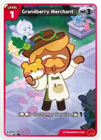 Catalog image | Grandberry Merchant - BS10-002 - The Dark Enchantress War | The Dark Enchantress War | BS10-002