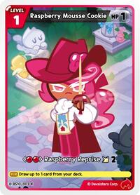 Catalog image | Raspberry Mousse Cookie - BS10-003 - The Dark Enchantress War | The Dark Enchantress War | BS10-003