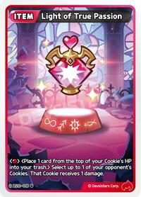 Catalog image | Light of True Passion - BS10-018 - The Dark Enchantress War | The Dark Enchantress War | BS10-018