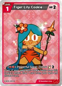 Catalog image | Tiger Lily Cookie - BS10-020 - The Dark Enchantress War | The Dark Enchantress War | BS10-020