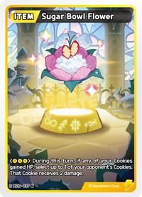 Catalog image | Sugar Bowl Flower - BS10-037 - The Dark Enchantress War | The Dark Enchantress War | BS10-037