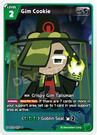 Catalog image | Gim Cookie - BS10-050 - The Dark Enchantress War | The Dark Enchantress War | BS10-050
