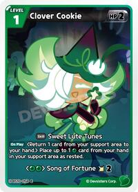Catalog image | Clover Cookie - BS10-058 - The Dark Enchantress War | The Dark Enchantress War | BS10-058
