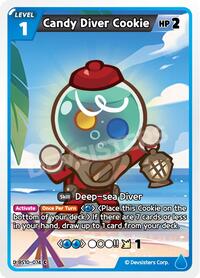 Catalog image | Candy Diver Cookie - BS10-074 - The Dark Enchantress War | The Dark Enchantress War | BS10-074