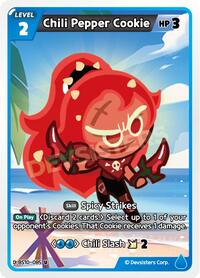 Catalog image | Chili Pepper Cookie - BS10-085 - The Dark Enchantress War | The Dark Enchantress War | BS10-085