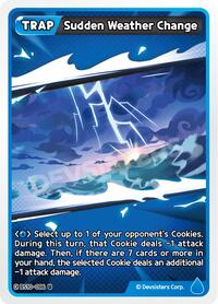 Catalog image | Sudden Weather Change - BS10-086 - The Dark Enchantress War | The Dark Enchantress War | BS10-086