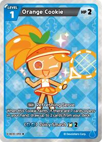 Catalog image | Orange Cookie - BS10-093 - The Dark Enchantress War | The Dark Enchantress War | BS10-093