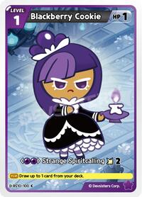 Catalog image | Blackberry Cookie - BS10-100 - The Dark Enchantress War | The Dark Enchantress War | BS10-100