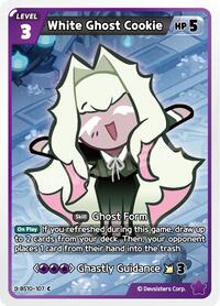 Catalog image | White Ghost Cookie - BS10-107 - The Dark Enchantress War | The Dark Enchantress War | BS10-107