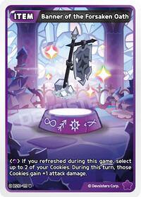 Catalog image | Banner of the Forsaken Oath - BS10-111 - The Dark Enchantress War | The Dark Enchantress War | BS10-111