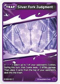 Catalog image | Silver Fork Judgment - BS10-114 - The Dark Enchantress War | The Dark Enchantress War | BS10-114