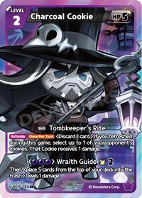 Catalog image | Charcoal Cookie - BS10-121 - The Dark Enchantress War | The Dark Enchantress War | BS10-121