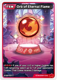 Catalog image | Orb of Eternal Flame - BS11-009 - The Dark Enchantress War | The Dark Enchantress War | BS11-009